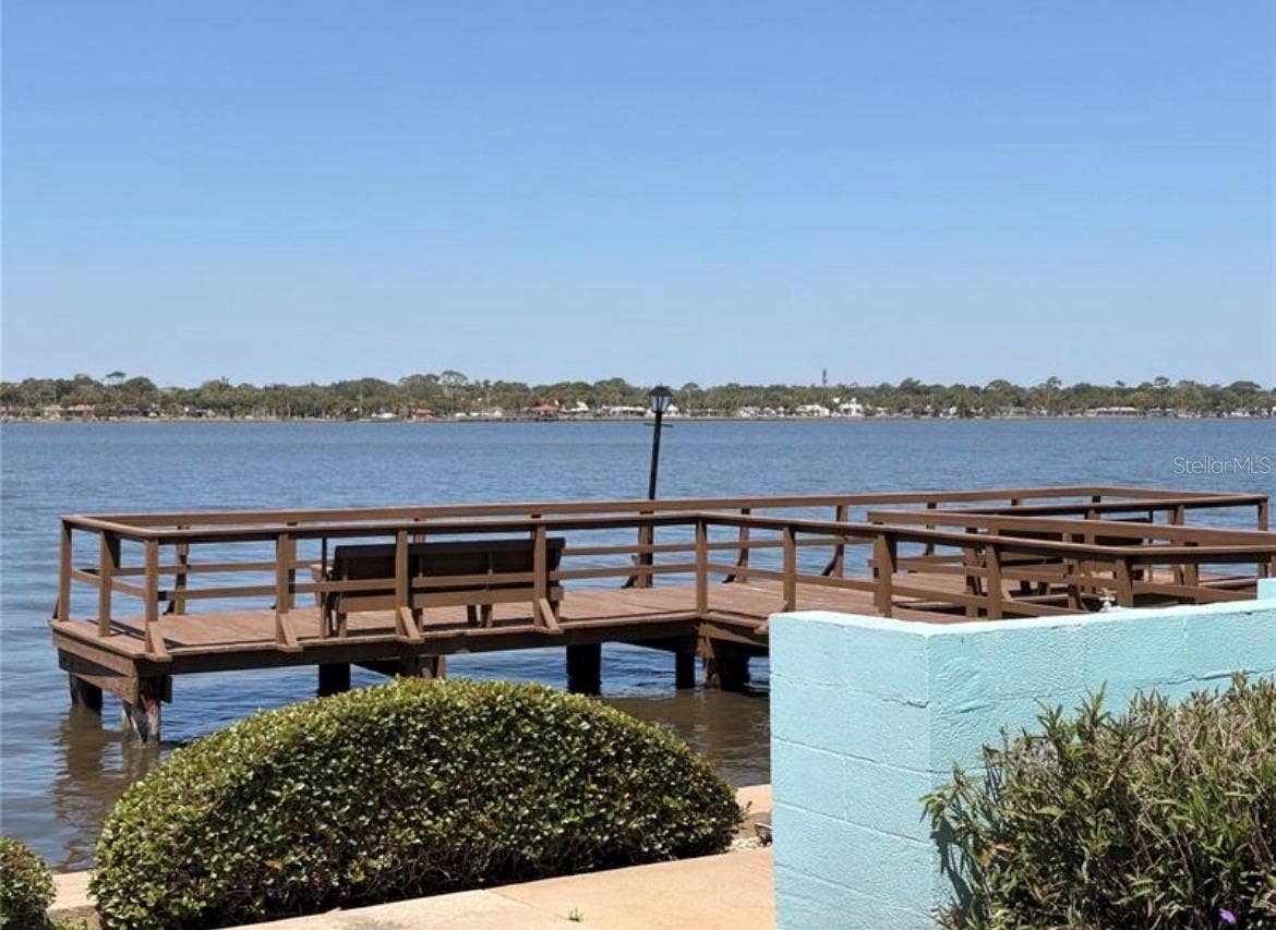 3009 N HALIFAX AVENUE, #2, Daytona Beach, FL 32118 Fishing Pier with Beautiful views of the Halifax River Intracoastal!