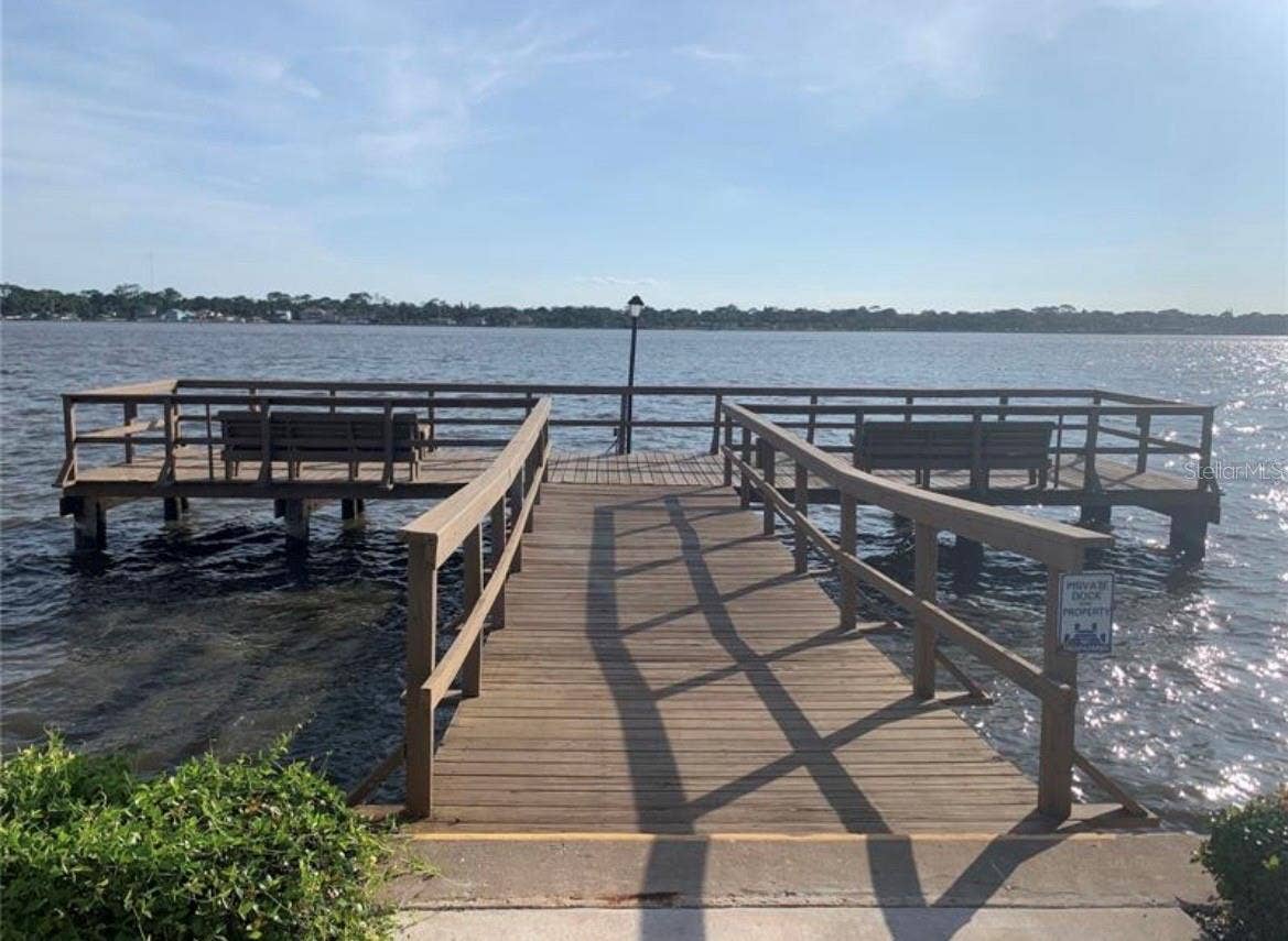 3009 N HALIFAX AVENUE, #2, Daytona Beach, FL 32118 Fishing Pier with Beautiful views of the Halifax River Intracoastal!