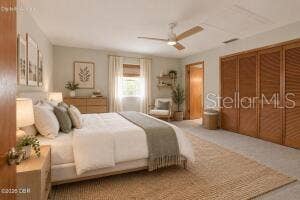 229 GEORGETOWNE BOULEVARD, Daytona Beach, FL 32119 Staged Primary Suite