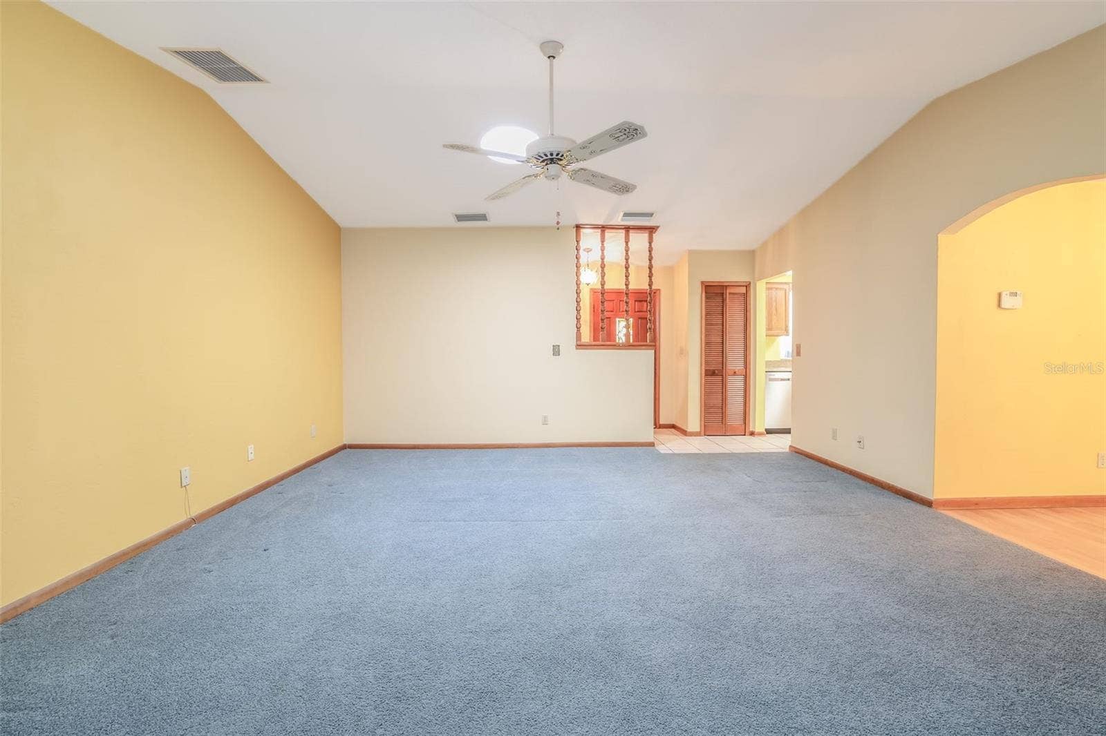 229 GEORGETOWNE BOULEVARD, Daytona Beach, FL 32119 Living Room to Foyer