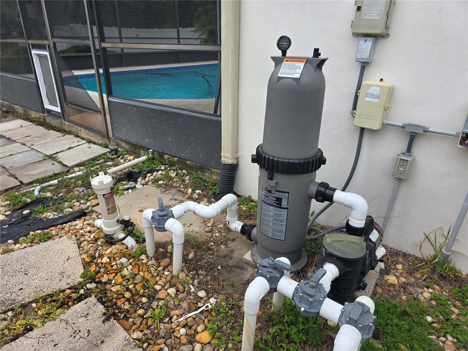 Pool Equipment with new cartridge filter