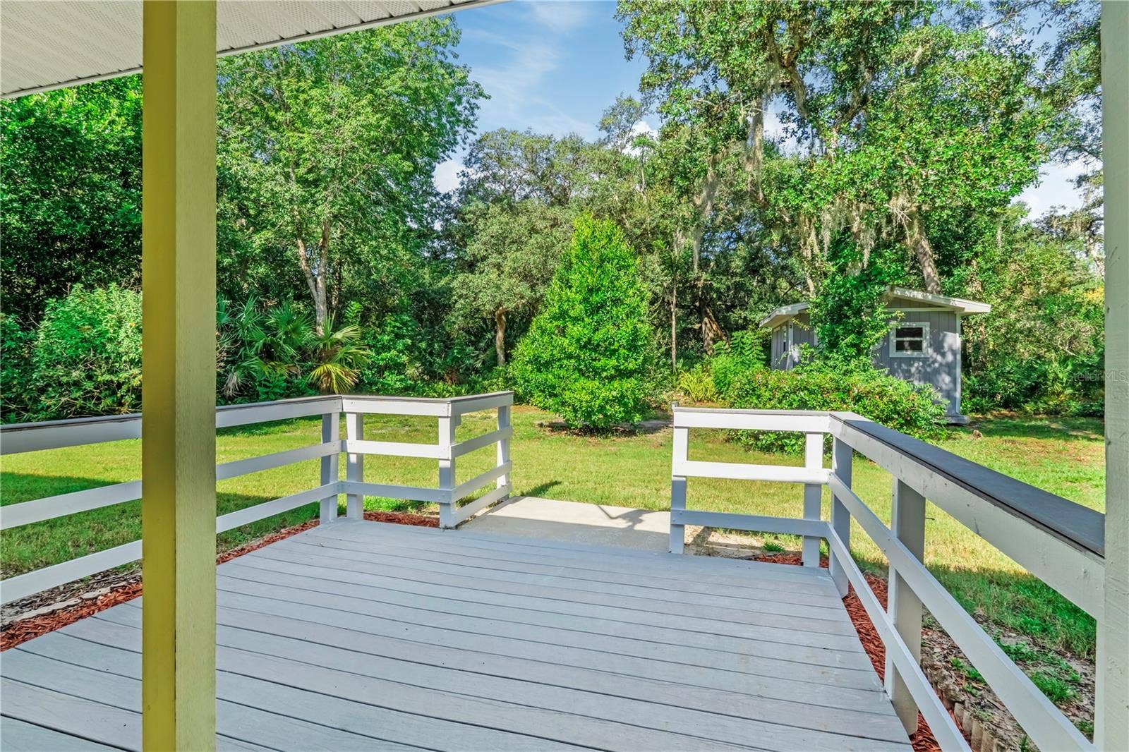 Back deck