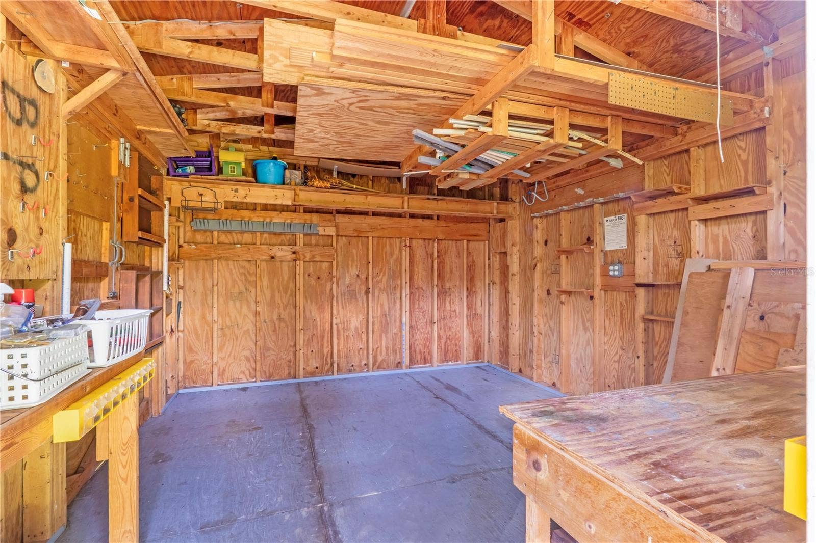 interior shed
