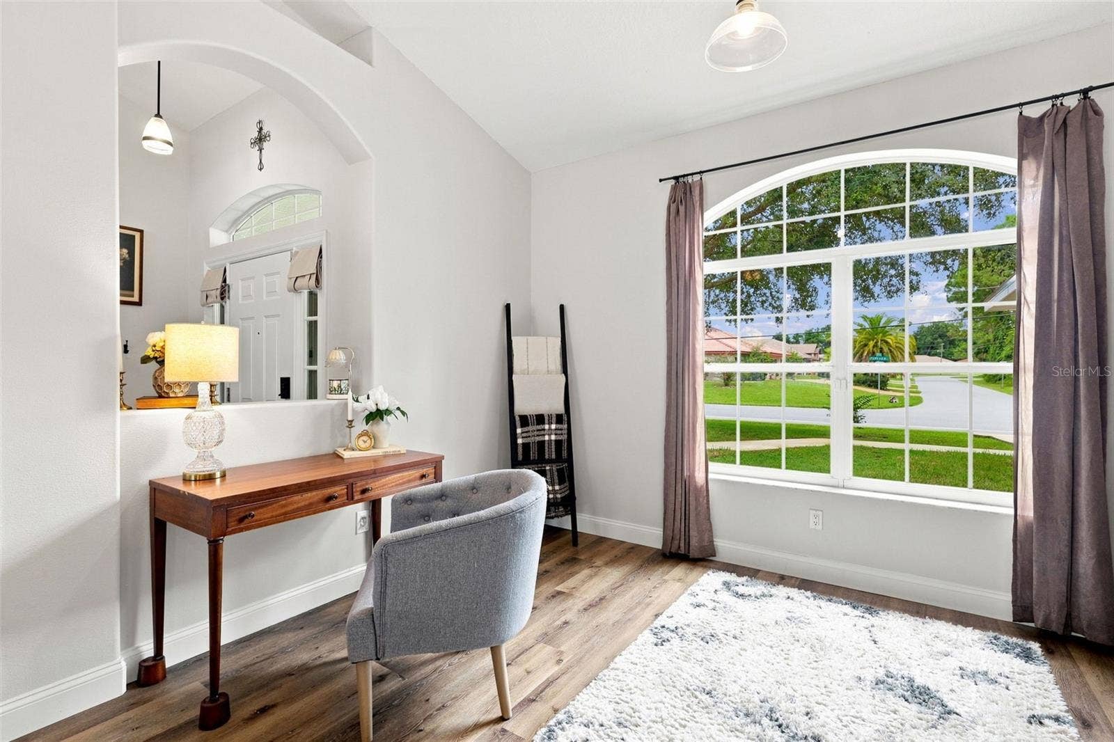 This office space/bonus room could be a great office space or play area.