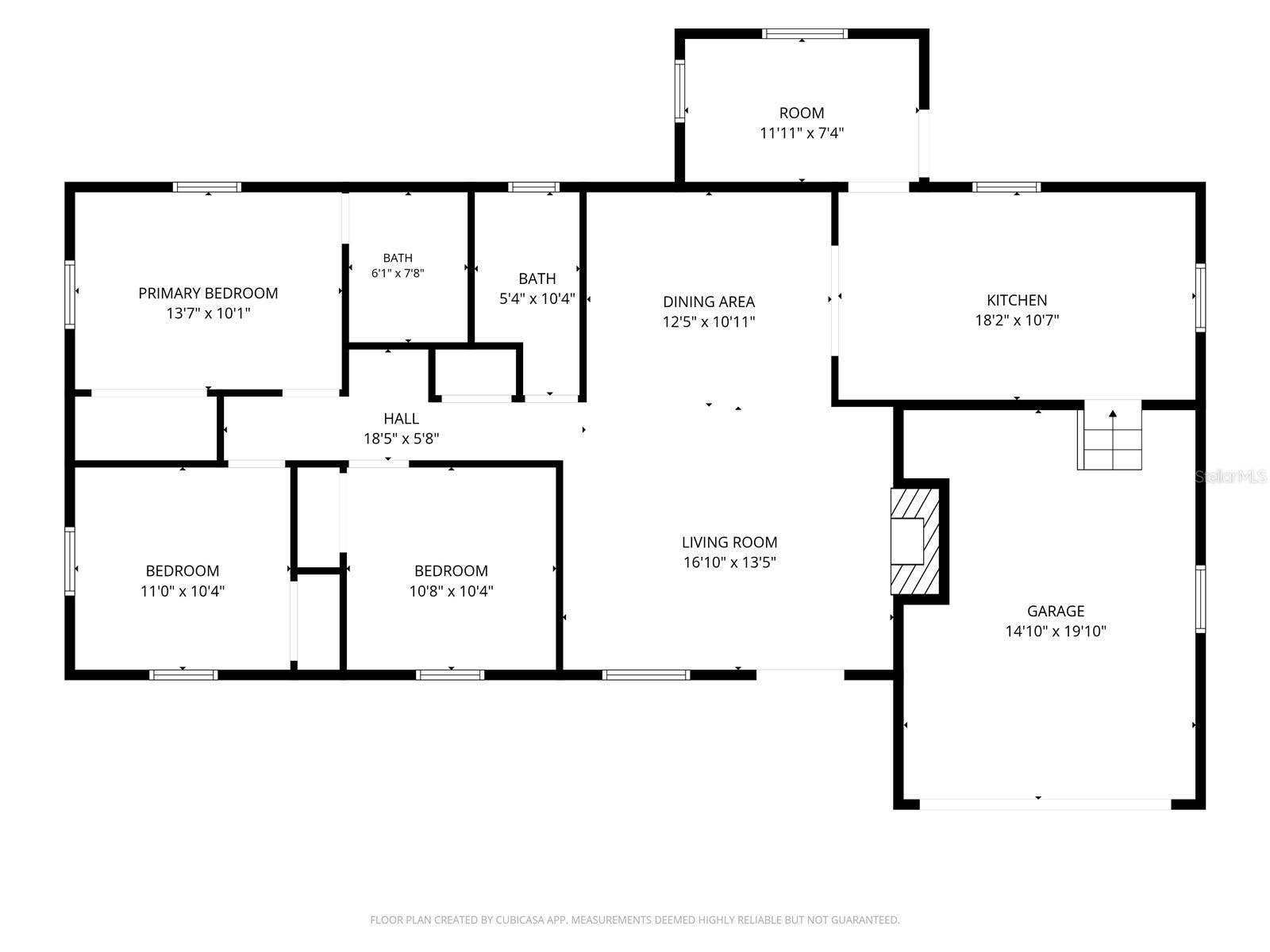 1102 OLD KINGS ROAD, Daytona Beach, FL 32117 Floor Plan