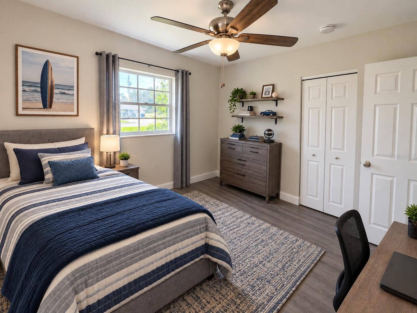 1102 OLD KINGS ROAD, Daytona Beach, FL 32117 Virt Staged Bedroom 3
