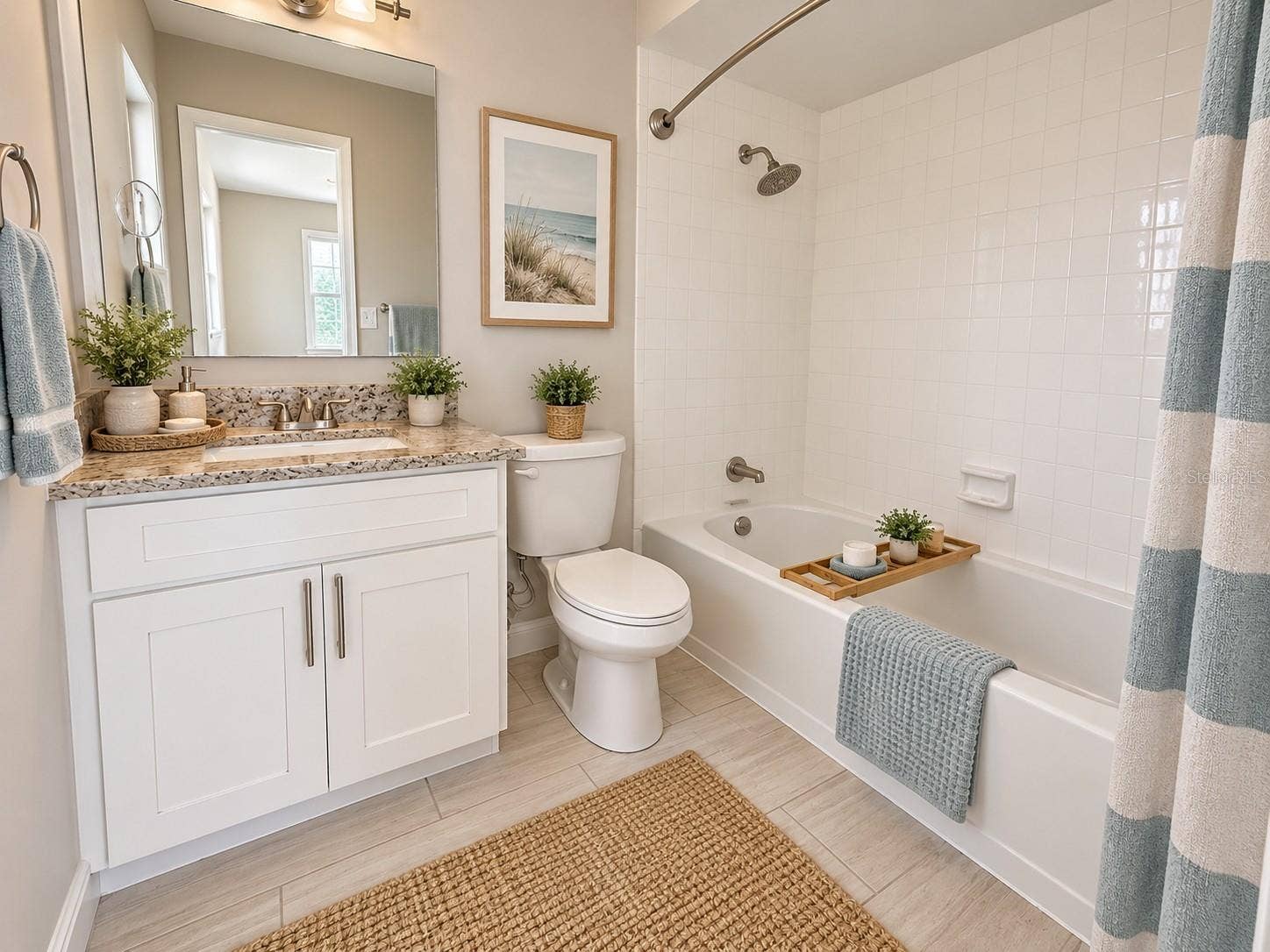 1102 OLD KINGS ROAD, Daytona Beach, FL 32117 Virt Staged Primary Bath
