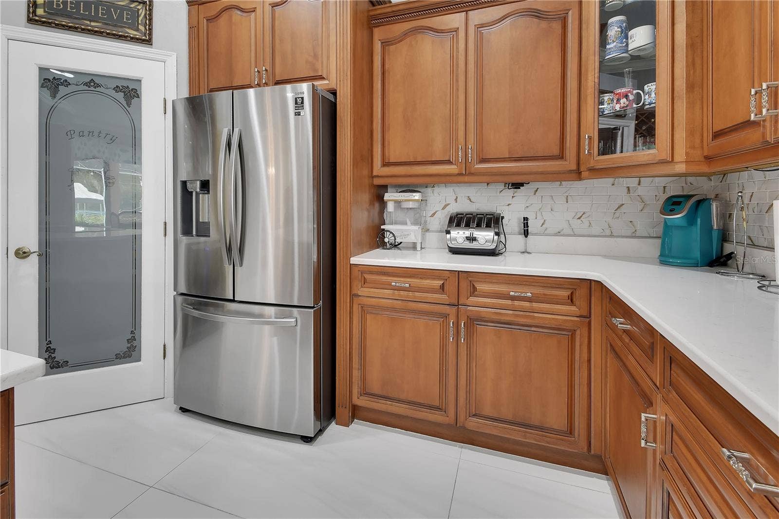KITCHEN AND PANTRY