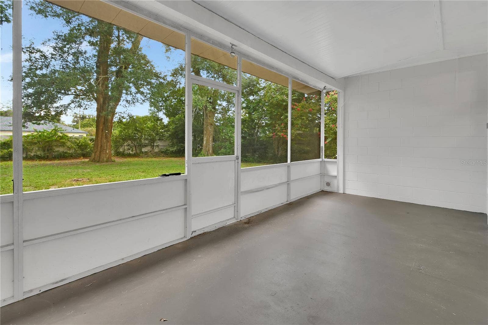 Back Screen Enclosed porch