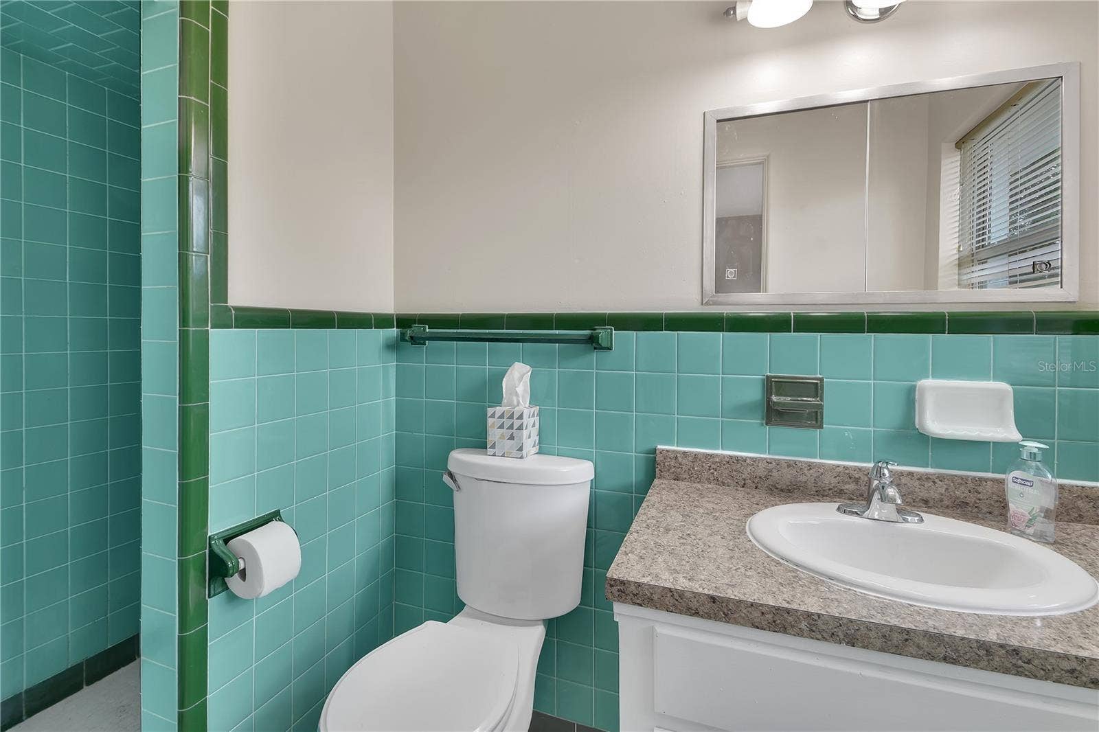 Primary bath with shower