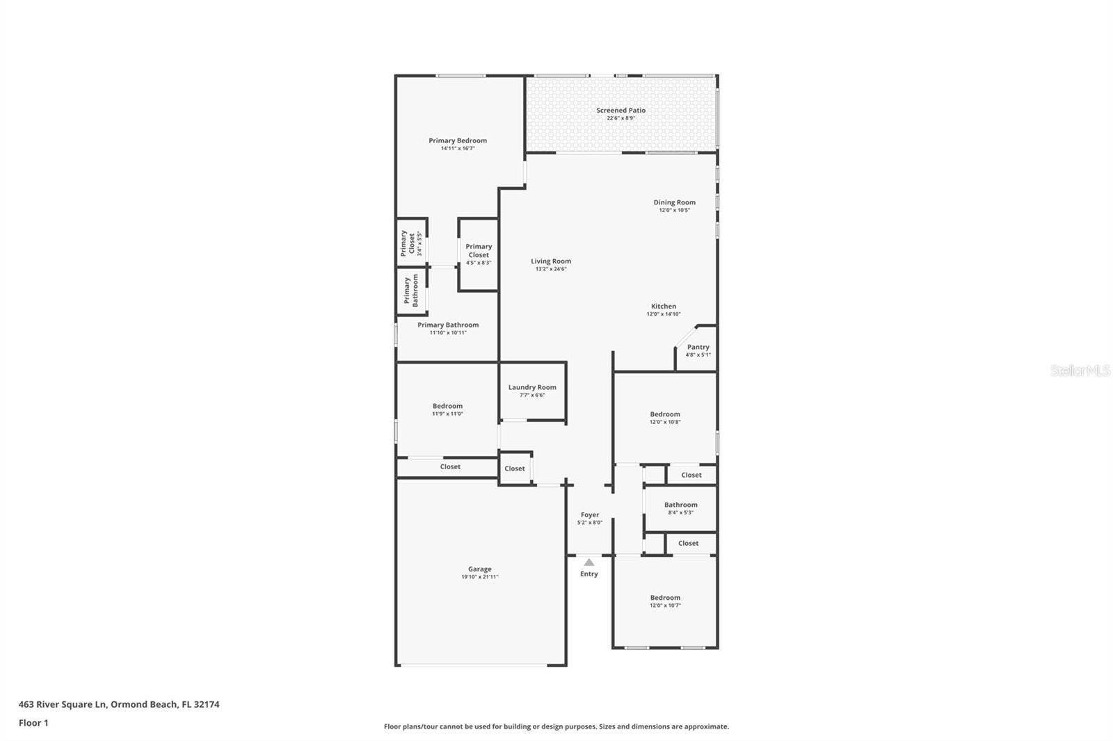 463 RIVER SQUARE LANE, Ormond Beach, FL 32174