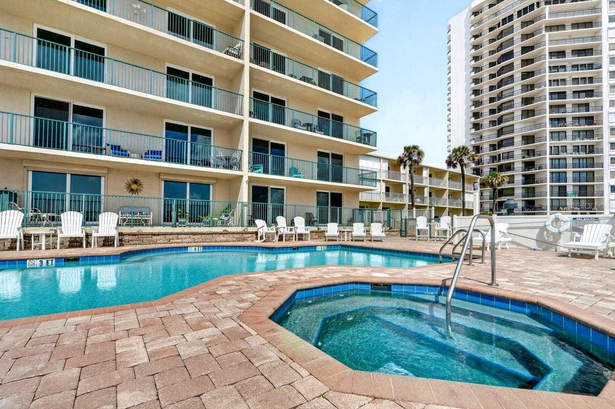 3797 S ATLANTIC AVENUE, #202, Daytona Beach Shores, FL 32118 Oceanfront Spa