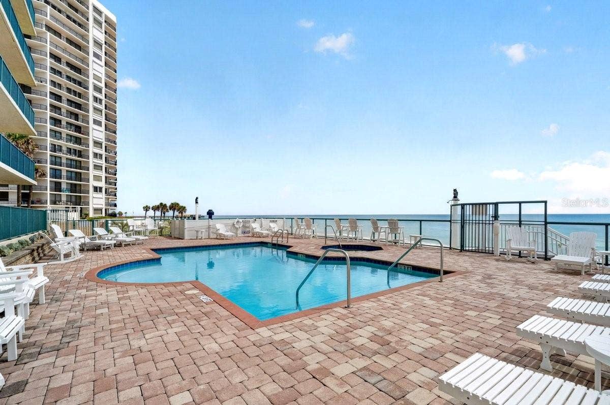 3797 S ATLANTIC AVENUE, #202, Daytona Beach Shores, FL 32118 Oceanfront Pool & Spa