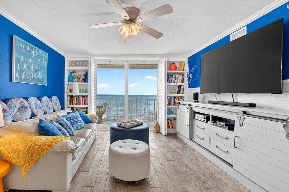 3797 S ATLANTIC AVENUE, #202, Daytona Beach Shores, FL 32118 Livingroom