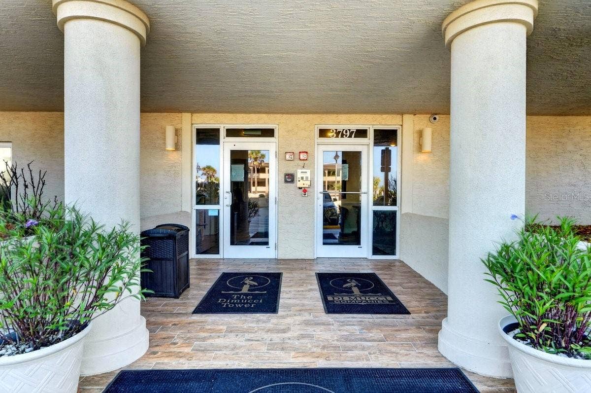 3797 S ATLANTIC AVENUE, #202, Daytona Beach Shores, FL 32118 Condo Entrance