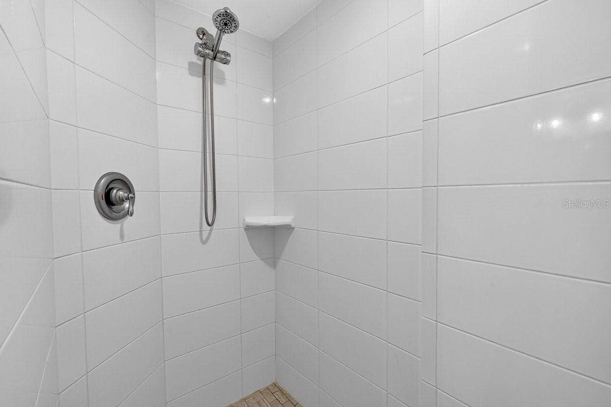 3797 S ATLANTIC AVENUE, #202, Daytona Beach Shores, FL 32118 Walk-In Shower In Primary Bathroom