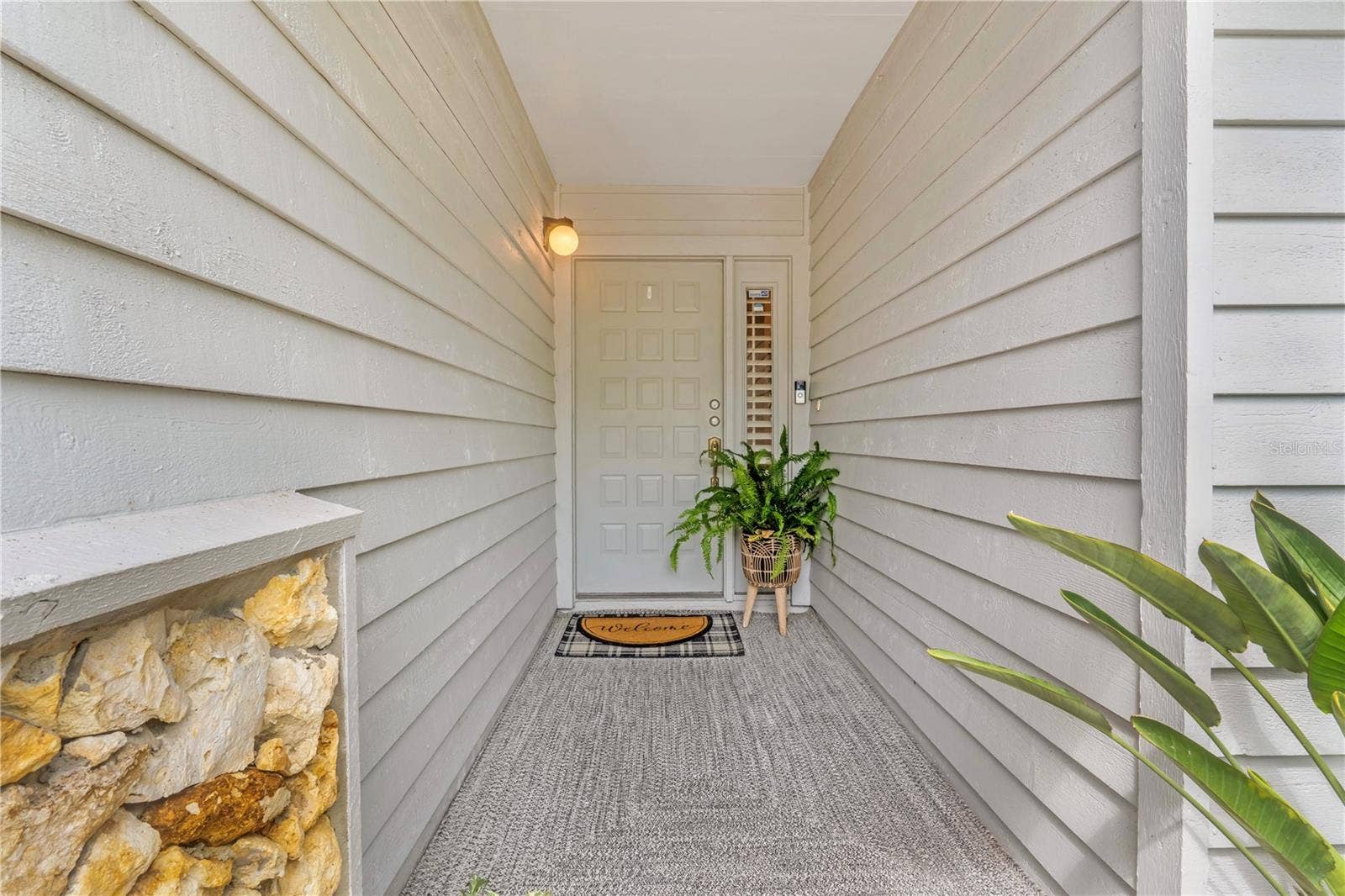 150 BLUE HERON DRIVE, #B, Daytona Beach, FL 32119 exterior entry