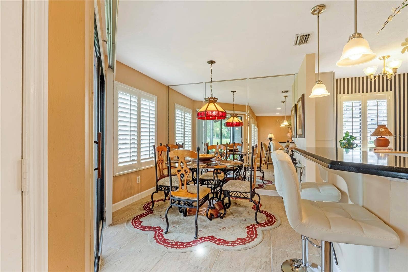 150 BLUE HERON DRIVE, #B, Daytona Beach, FL 32119 Dining area