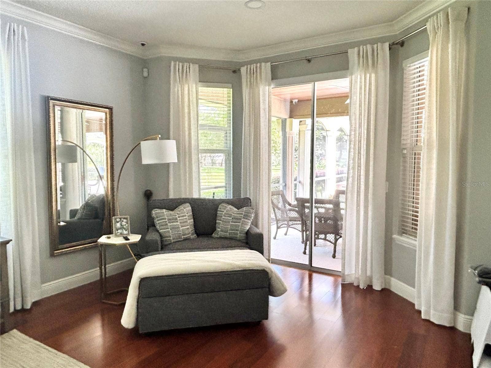 1701 TIMBER EDGE DRIVE, Deland, FL 32724 Sitting Area of Primary Bedroom