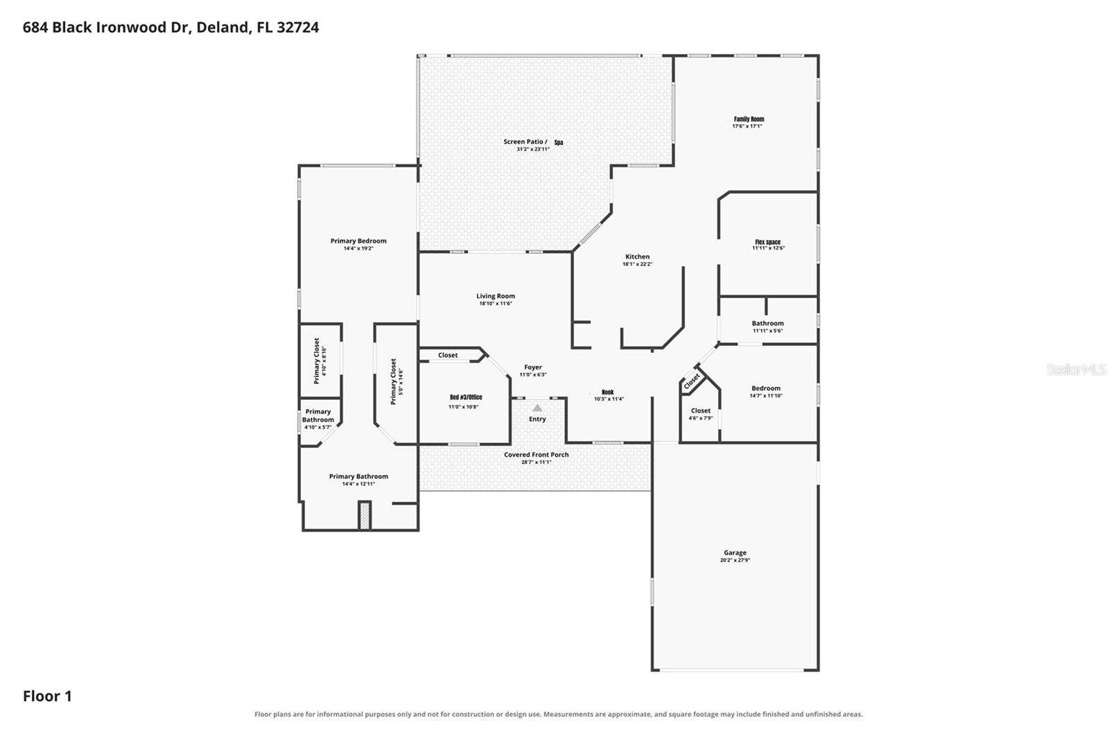 684 BLACK IRONWOOD DRIVE, Deland, FL 32724