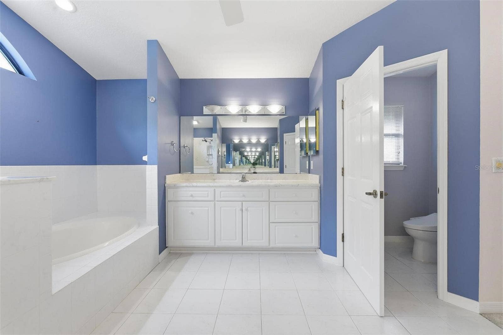 WC in separate room.