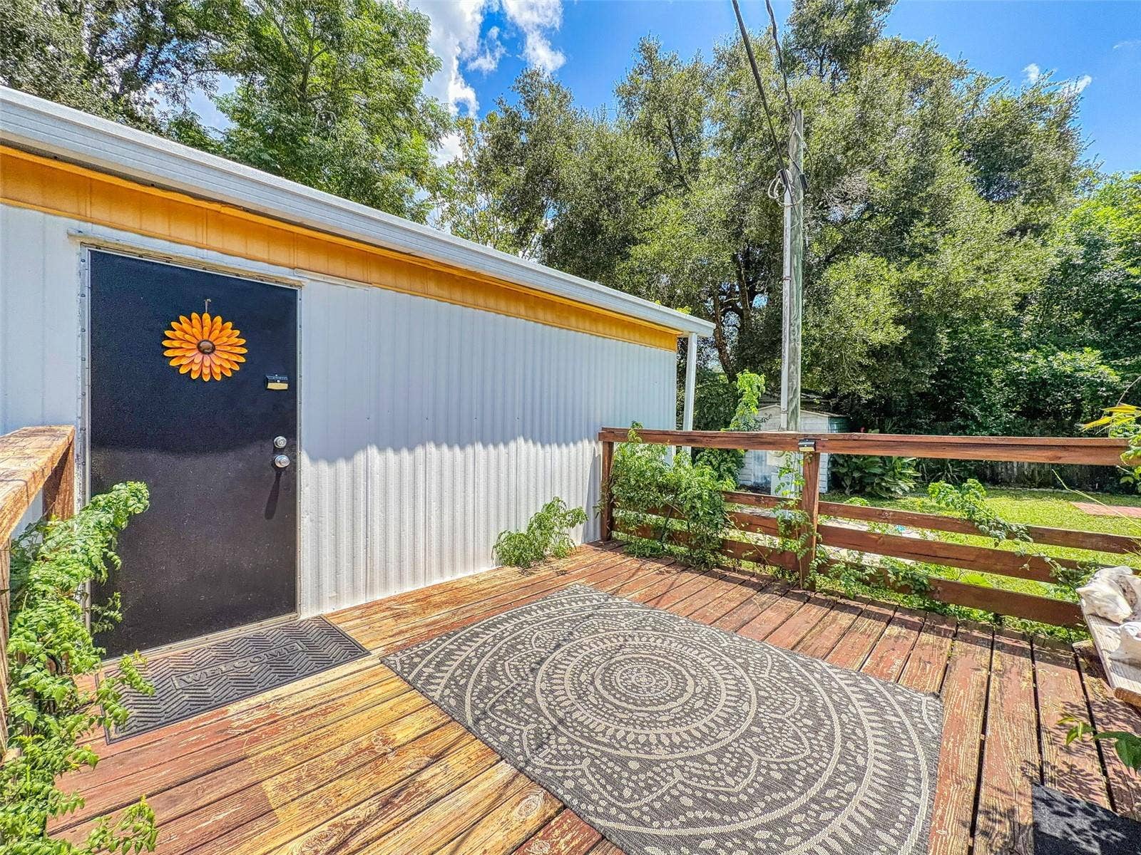 221 EVERGREEN TERRACE, Deland, FL 32724 Back Door - Currently used as Main Entry