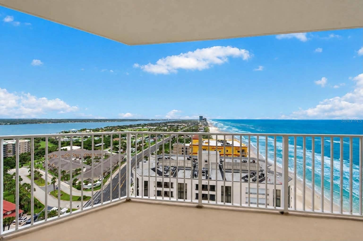 2937 S ATLANTIC AVENUE, #2002, Daytona Beach Shores, FL 32118 Long view all the way to Daytona Beach