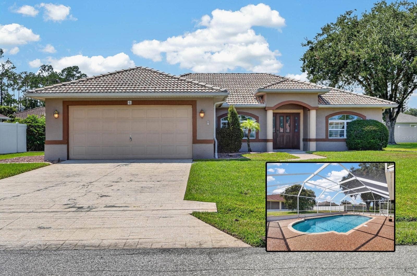 6 ROXLAND LANE, Palm Coast, FL 32164 Front of House