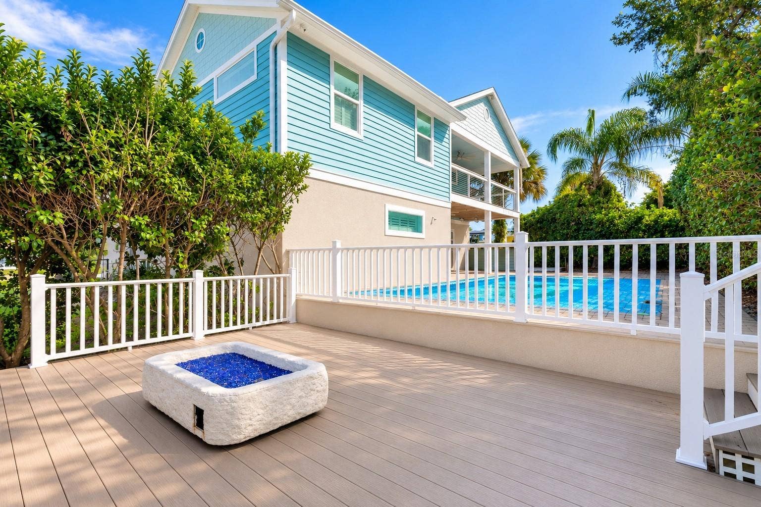 130 HERNANDEZ AVENUE, Ormond Beach, FL 32174 Fire Pit Area