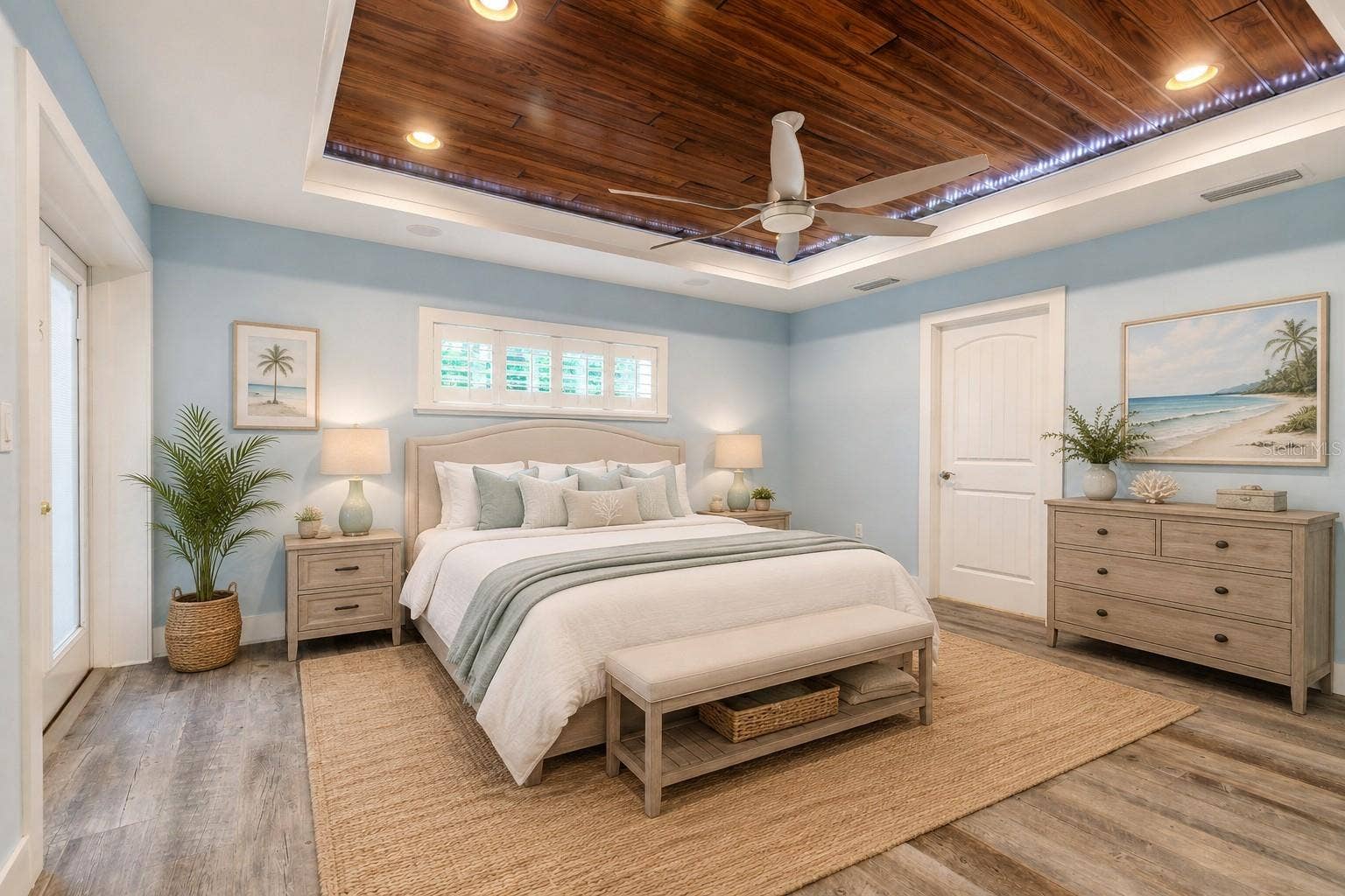 130 HERNANDEZ AVENUE, Ormond Beach, FL 32174 VS Primary Bedroom