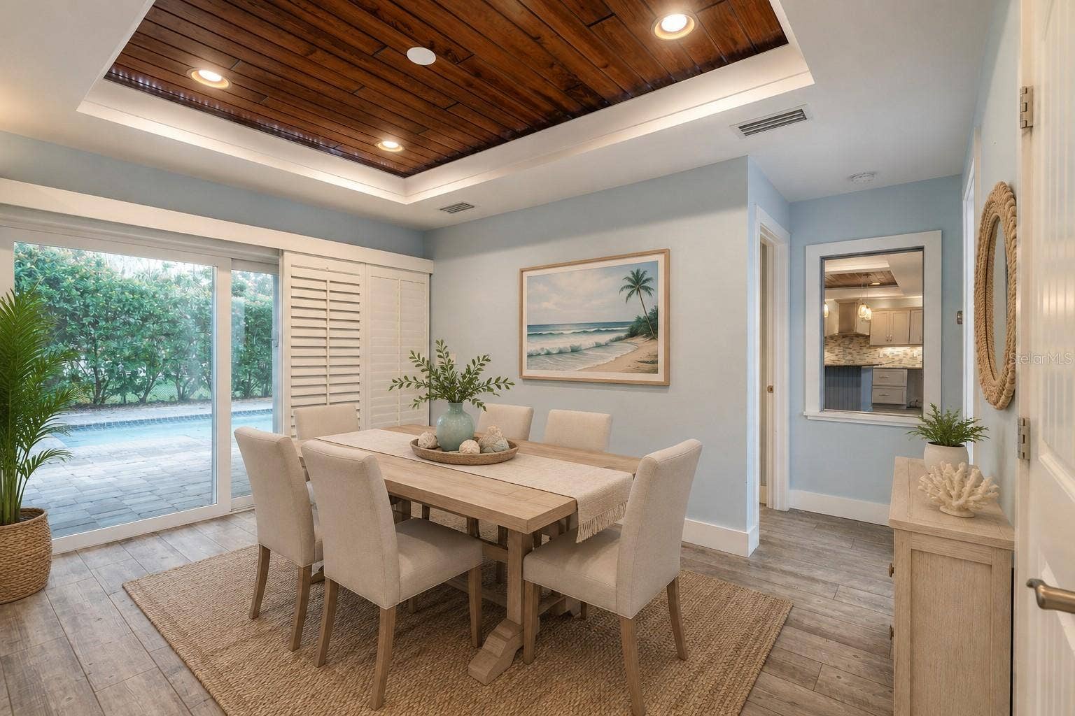 130 HERNANDEZ AVENUE, Ormond Beach, FL 32174 VS Dining Room