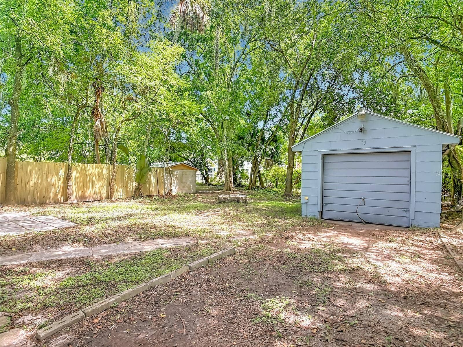 709 EDWARDS STREET, Daytona Beach, FL 32114 garage at rear of lot