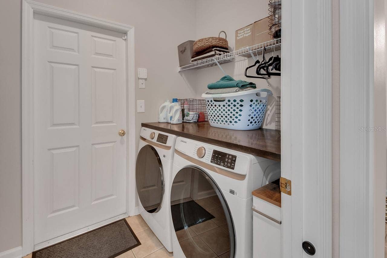 Laundry Downstairs