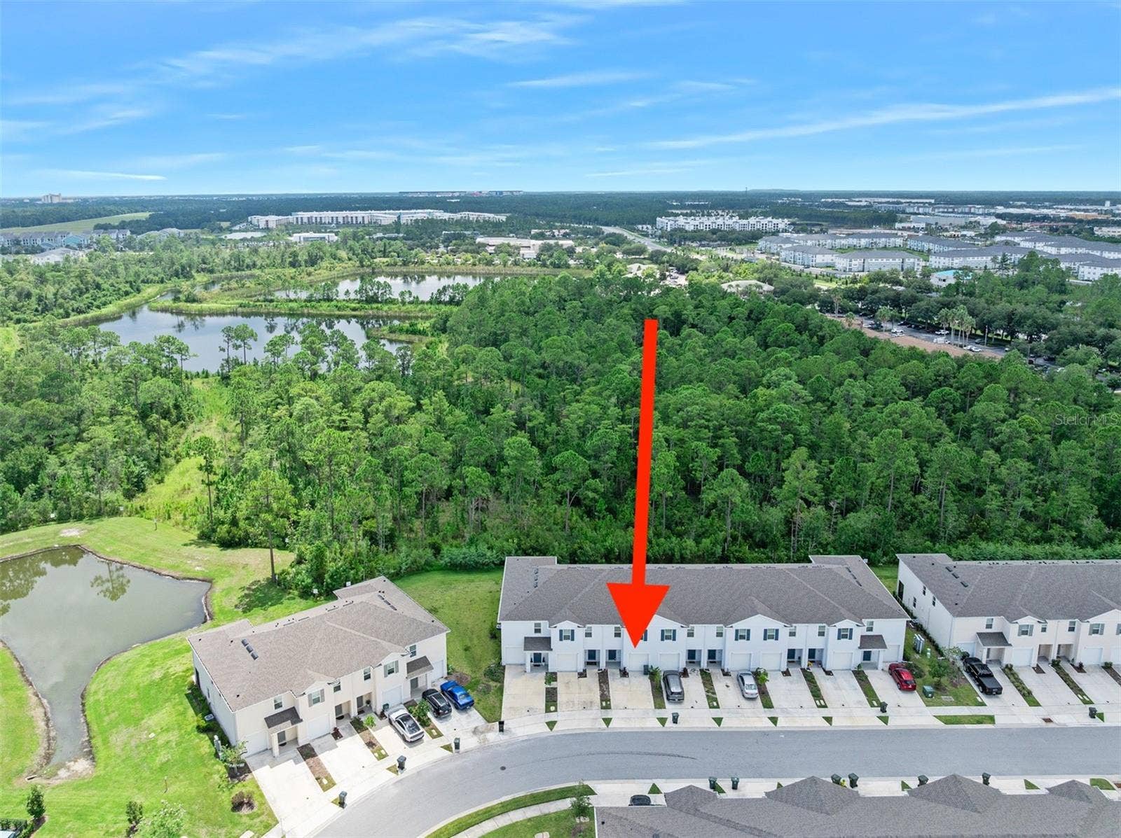 166 REENA DRIVE, Daytona Beach, FL 32117 Woodline behind the home