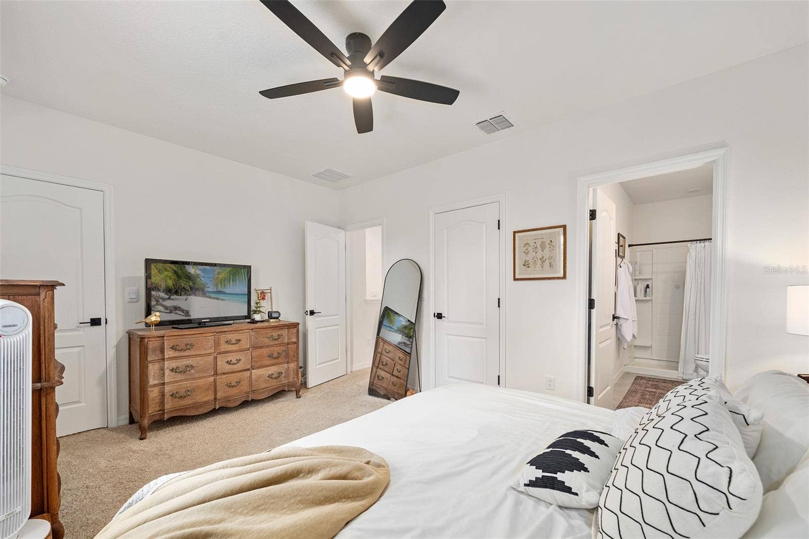 166 REENA DRIVE, Daytona Beach, FL 32117 Primary bedroom, en suite bath