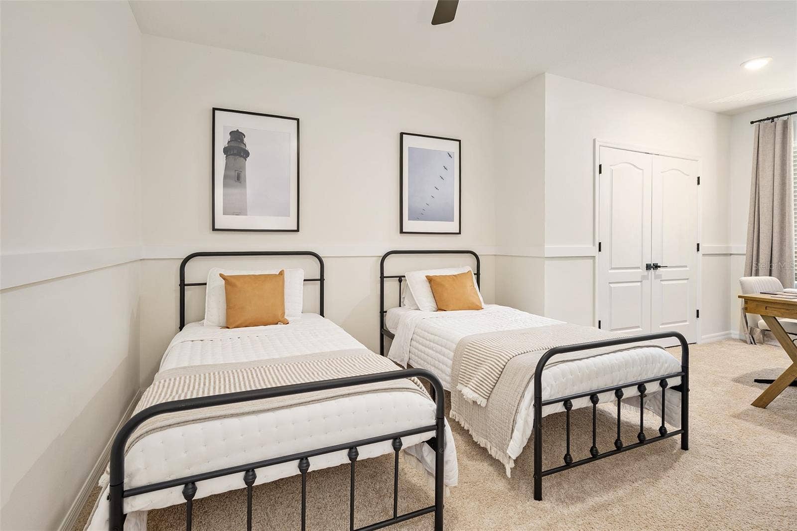 166 REENA DRIVE, Daytona Beach, FL 32117 Bedroom 2, chair rail