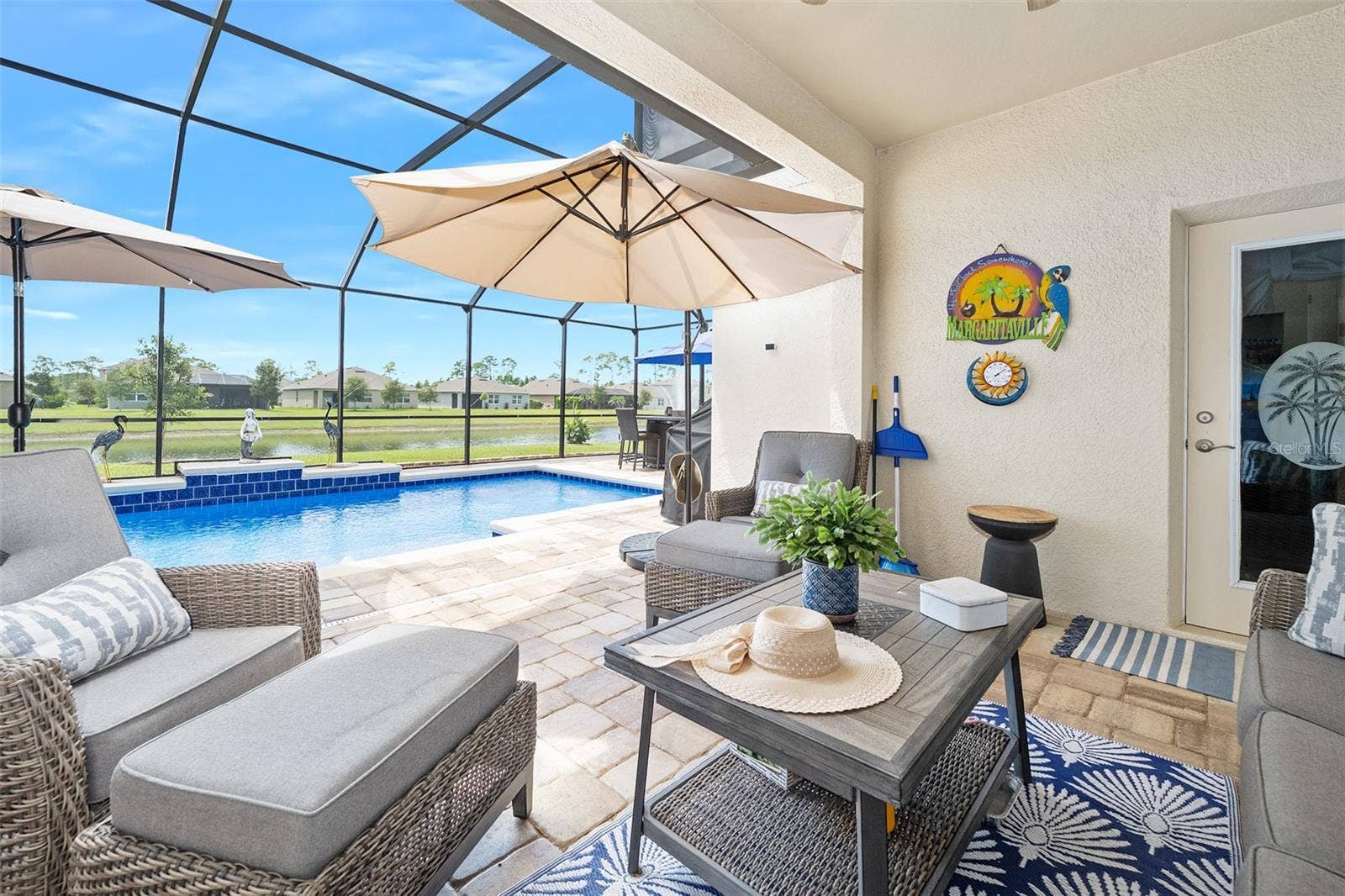 2844 MONAGHAN DRIVE, Ormond Beach, FL 32174 Step through door for quick access to the bathroom