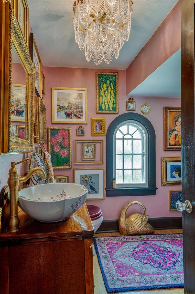 417 N GRANDVIEW AVENUE, Daytona Beach, FL 32118 Downstairs "WC" (water closet) - half bath