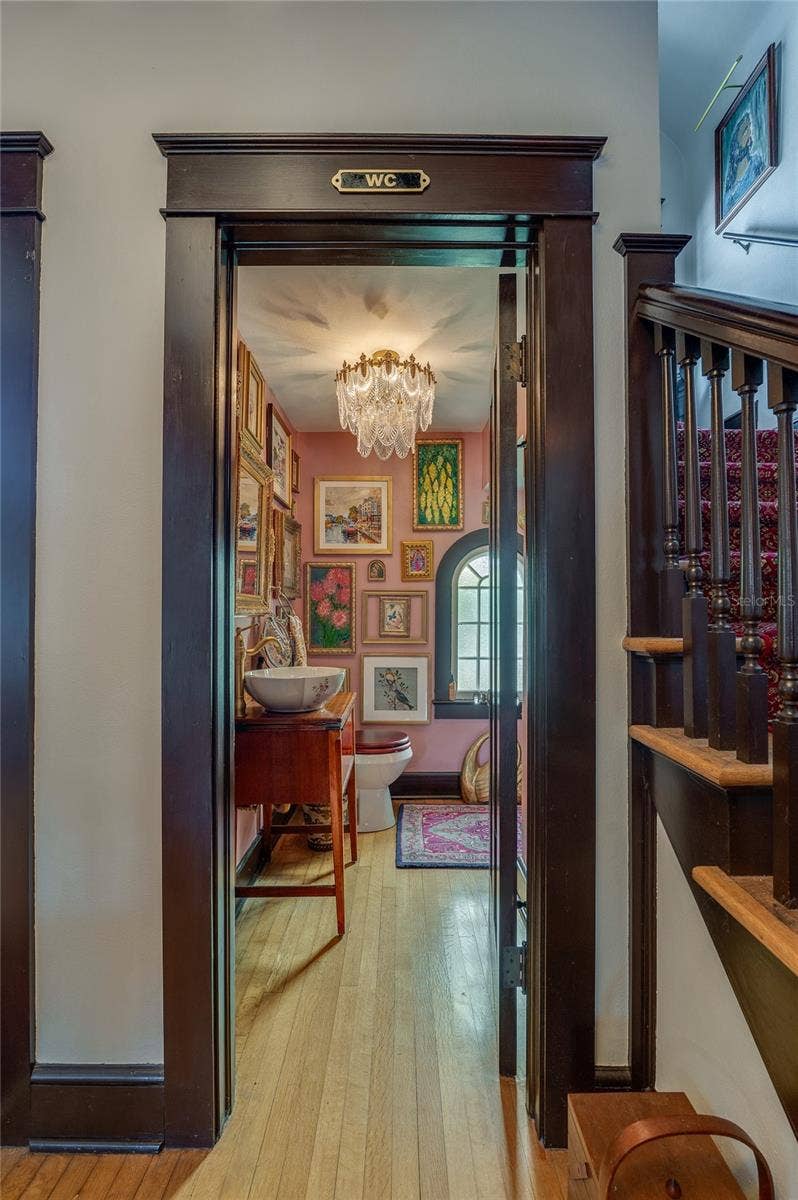417 N GRANDVIEW AVENUE, Daytona Beach, FL 32118 Downstairs "WC" (water closet) - half bath