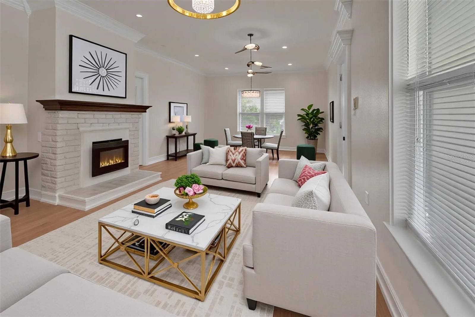 903 E NEW YORK AVENUE, Deland, FL 32724 VIRTUALLY STAGED DOWN LIVING RM