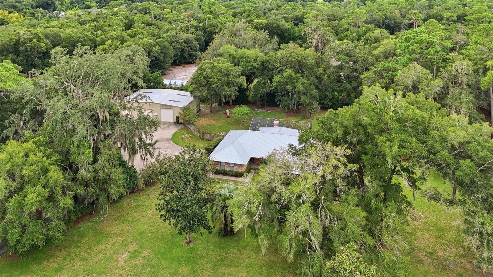 1530 W BERESFORD ROAD, Deland, FL 32720 FRONT AERIAL VIEW