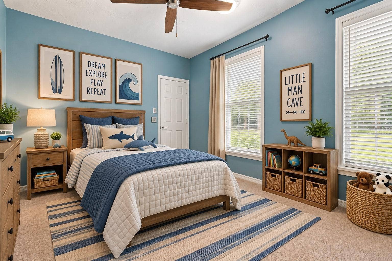 1530 W BERESFORD ROAD, Deland, FL 32720 BEDROOM 2 *virtually staged