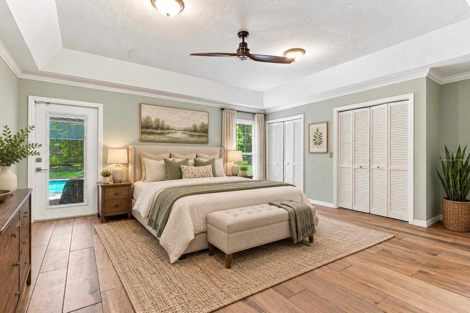 1530 W BERESFORD ROAD, Deland, FL 32720 PRIMARY BEDROOM *virtually staged