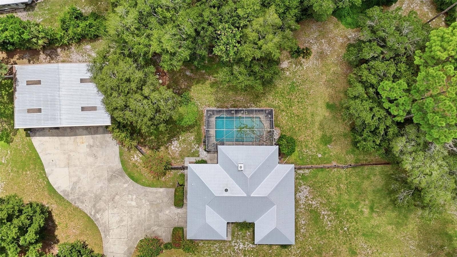 1530 W BERESFORD ROAD, Deland, FL 32720 TOP AERIAL VIEW