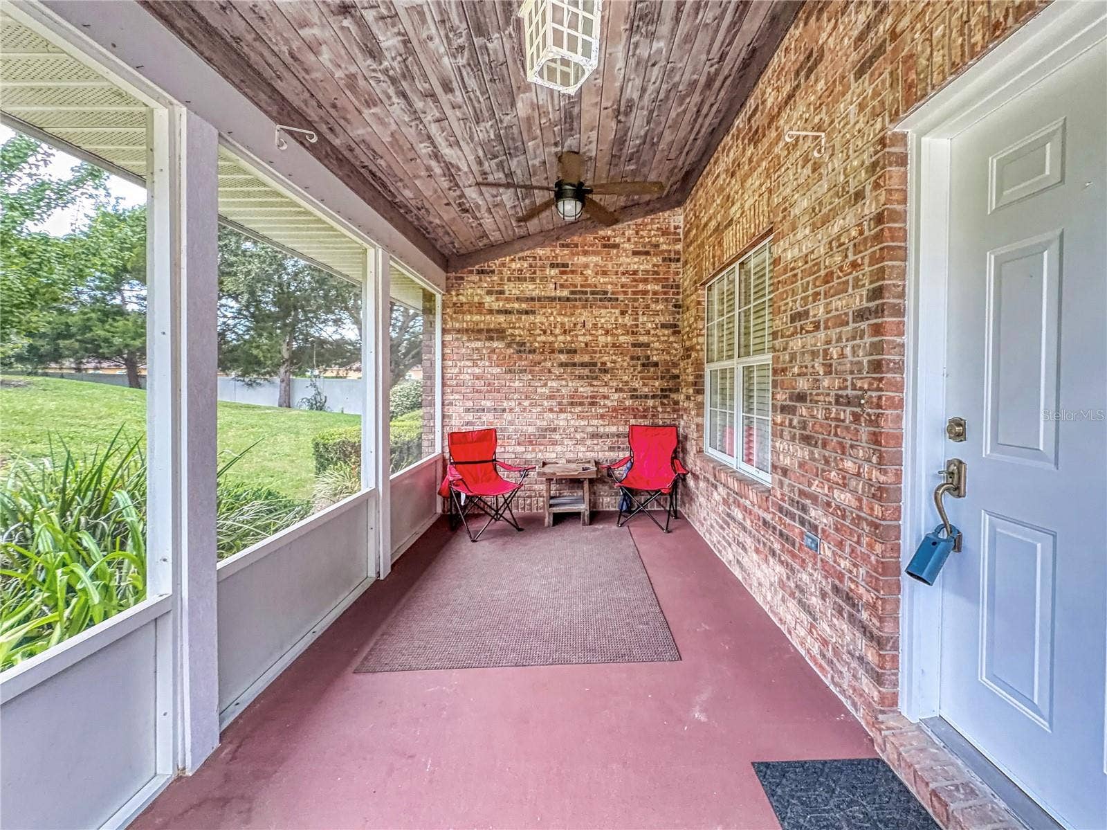 2490 S GLEN EAGLES DRIVE, Deland, FL 32724 screened patio
