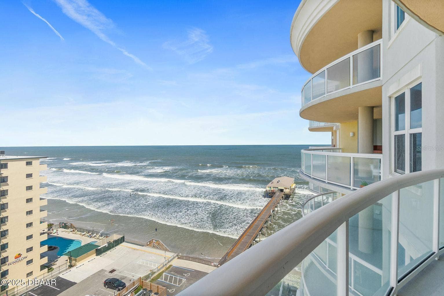 3703 S SOUTH ATLANTIC AVENUE, #1004, Daytona Beach Shores, FL 32118 10th floor ocean and river views