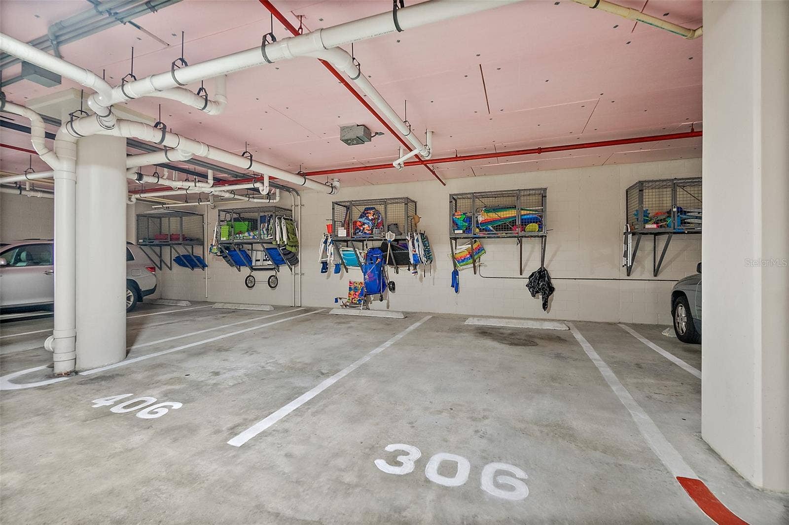 1925 S ATLANTIC AVENUE, #306, Daytona Beach Shores, FL 32118 Underground parking and storage cage