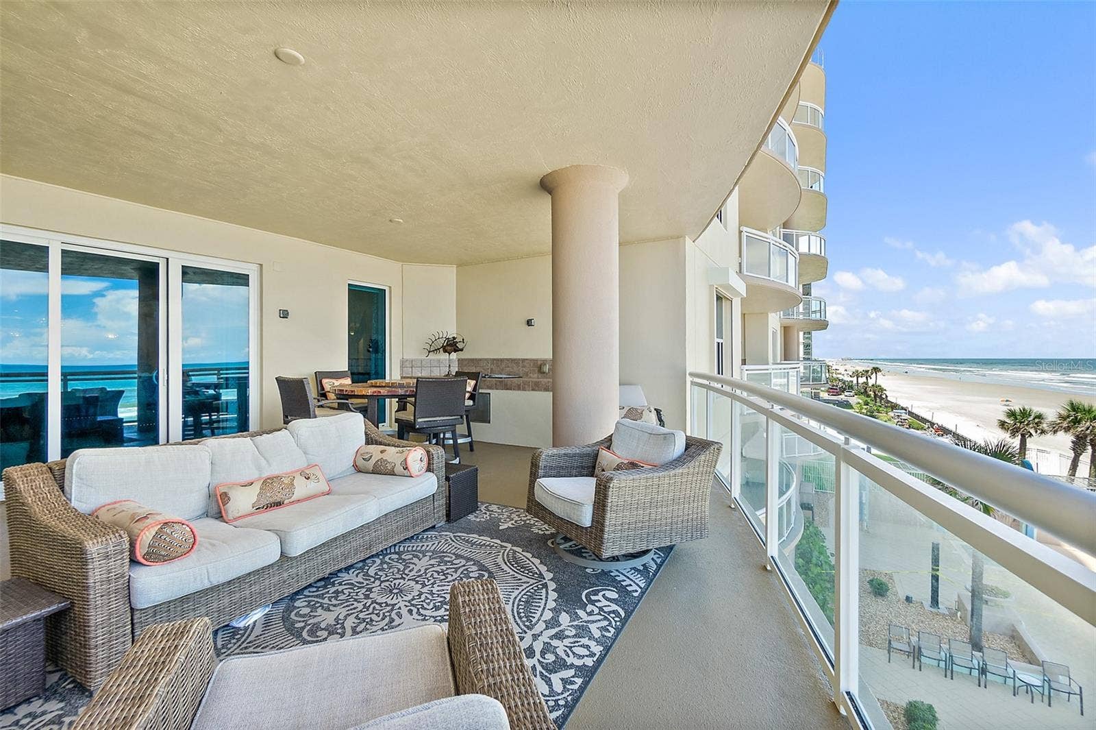 1925 S ATLANTIC AVENUE, #306, Daytona Beach Shores, FL 32118 Perfect spot for a margarita