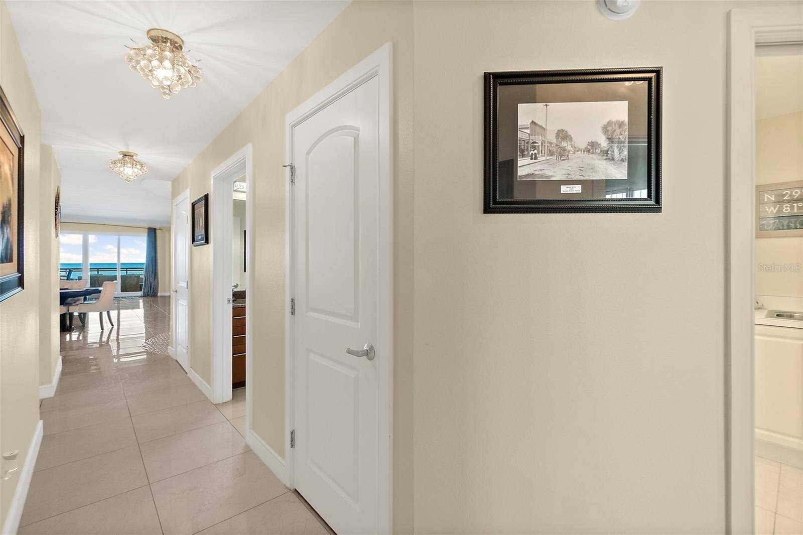 1925 S ATLANTIC AVENUE, #306, Daytona Beach Shores, FL 32118 Hallway to the west wing