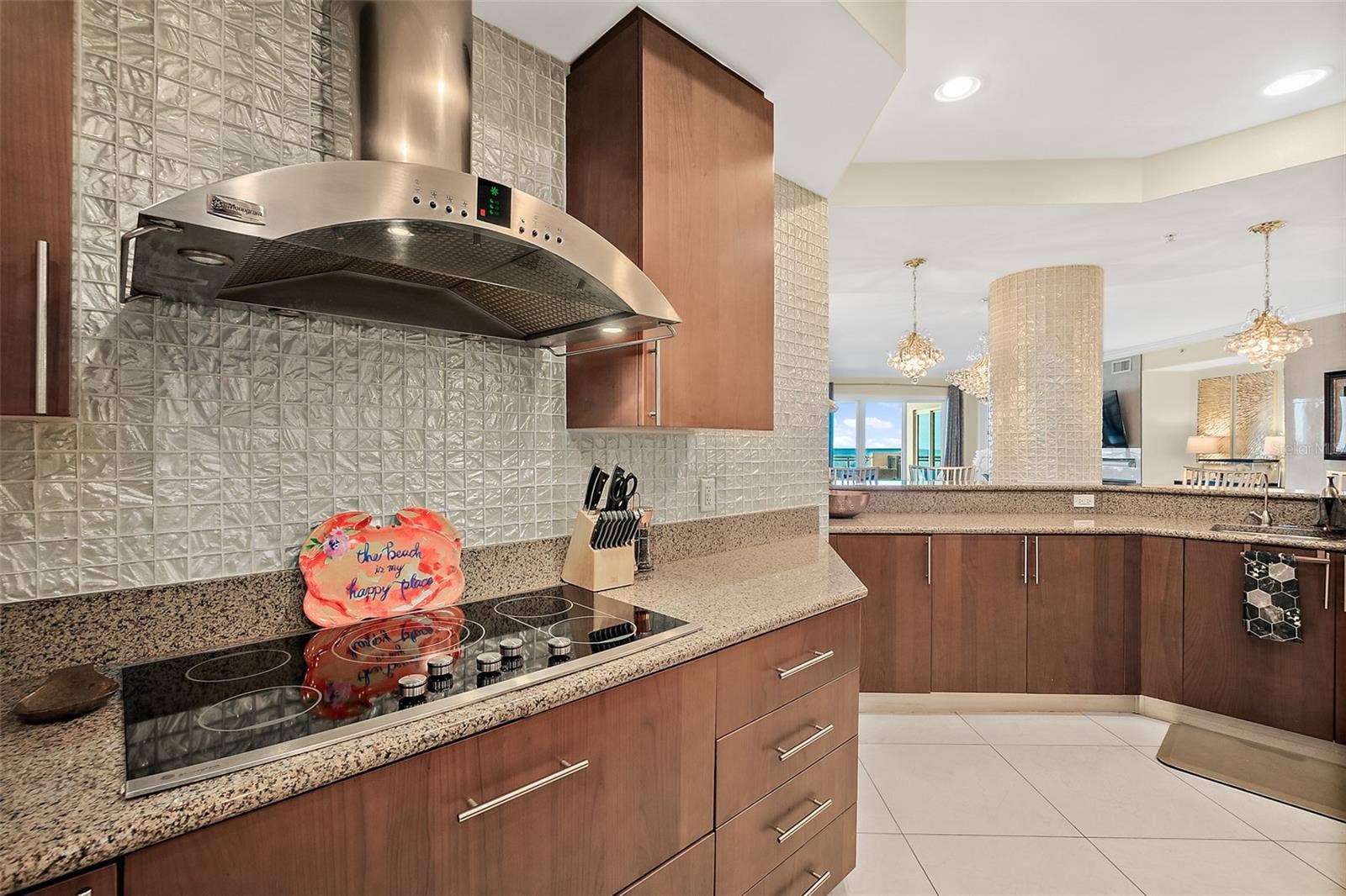 1925 S ATLANTIC AVENUE, #306, Daytona Beach Shores, FL 32118 Glass cooktop